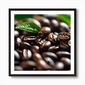 Coffee Beans 109 Art Print