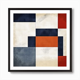 Abstract Geometry Art Print