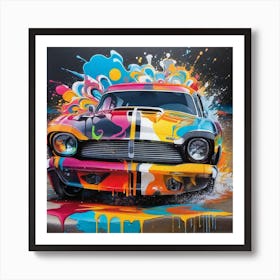 Ford Mustang 7 Art Print