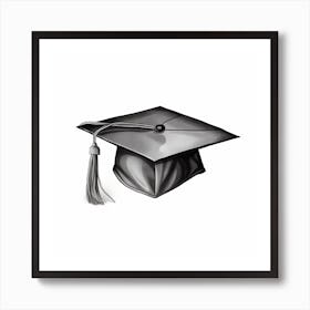 Graduation Cap 4 Art Print