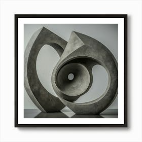 Abstract Sculpture Art Print