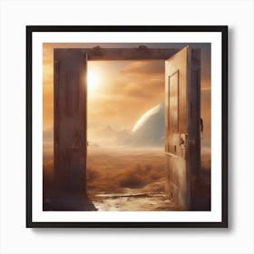 Door To The Future Art Print