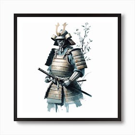Samurai Armor 1 Art Print