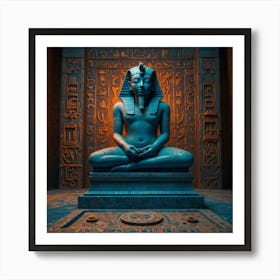 Default Hotep Is An Egyptian Word That Roughly Translates As T 0 (1) 3 Art Print