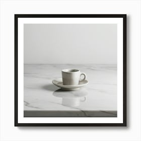 Coffee Cup And Saucer 11 Art Print