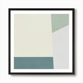 Minimalist Abstract Geometries - GG03 Art Print