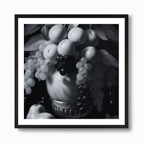 Fruit In A Vase Art Print