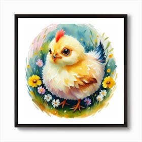 Little Chick 1 Art Print
