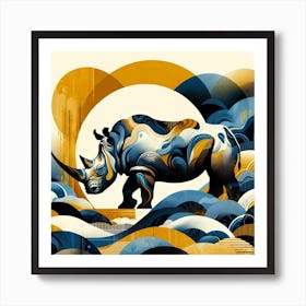 Contemporary Trends With An Animal Motif 02 Art Print