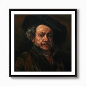 Portrait Of A Man, Rembrandt self-portrait, Rembrandt, Gifts, Gifts for Her, Gifts for Friends, Gifts for Dad, Personalized Gifts, Gifts for Wife, Gifts for Sister, Gifts for Mom, Gifts for Husband, Gifts for Him, Gifts for Girlfriend, Gifts for Boyfriend, Gifts for Pets, Birthday Gifts, Birthday Gift, Unique Gift, Prints, Funny Gift, Digital Prints, Canvas, Canvas Print, Canvas Reproduction, Christmas Gift, Christmas Gifts, Etching, Floating Frame, Gallery Wrapped, Giclee, Gifts, Painting, Print, Rembrandt, Self-portrait, Vntgartgallery 2 Art Print