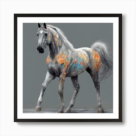 Beautiful Horse Art Print