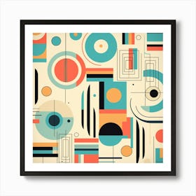 Abstract Geometric Pattern 39 Art Print