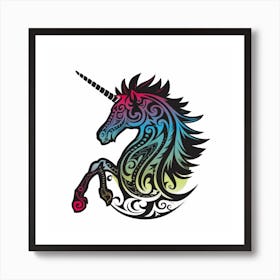 Unicorn 3 Art Print