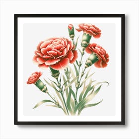 Carnation Art Print