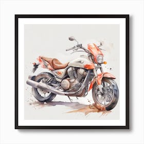 Motorbike 1 Art Print