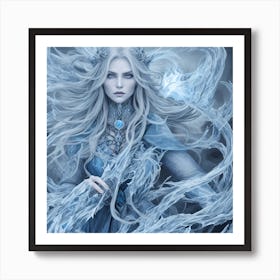 Ice Queen Art Print