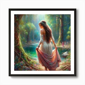 Fairytale Forest20 Art Print