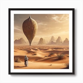 Sahara Desert Art Print