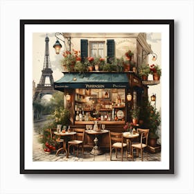 Old Paris By Csaba Fikker 15 Art Print