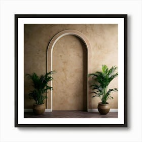 Archway Stock Videos & Royalty-Free Footage 19 Art Print