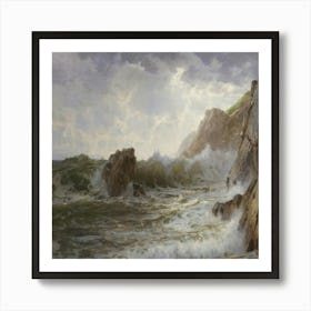 Stormy Sea Poster