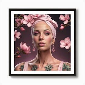 Cherry Blossoms Art Print