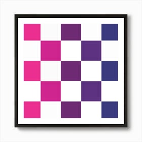 Checkerboard Art Print
