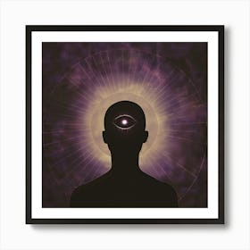 Third Eye Chakra (Ajna) Art Print