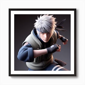 Kakashi Sensei 1 Art Print