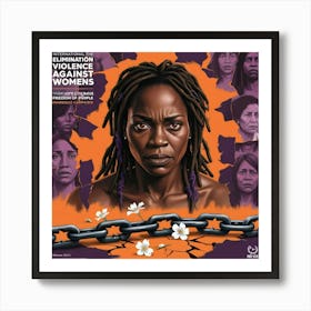 Women In Chains Art Print