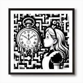 Alice In Wonderland 1 Art Print