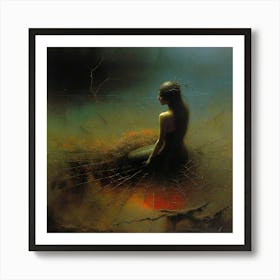 'The Mermaid' Art Print