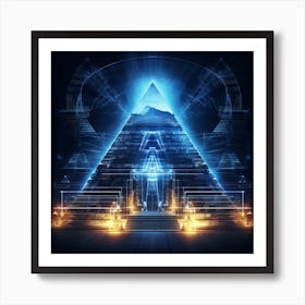 Pyramid Of Egypt Art Print