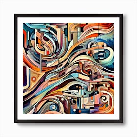 Abstract Painting 2 Art Print