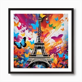 Paris Eiffel Tower 49 Art Print