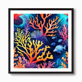 Coral Reef 2 Art Print