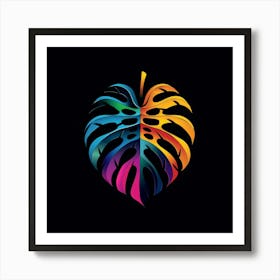 Monstera Leaf 3 Art Print