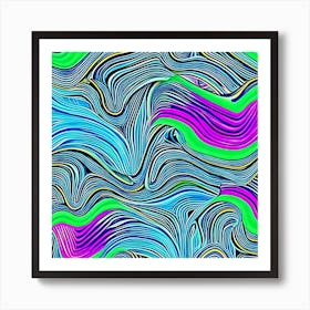 3d Background (87) Art Print