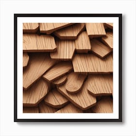 Wooden Planks 13 Art Print
