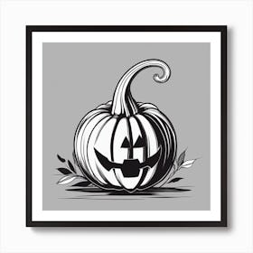 Halloween Pumpkin 1 Art Print