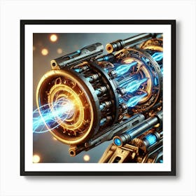 A Close Up Depiction Focusing On The Phase Lance A 1 Art Print