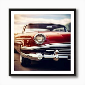 Style Automobile Vintage Classical Antique Old Vehicle Luxury Stylish Car Auto Transport (1) Art Print