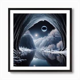 Cave Of The Moon Art Print