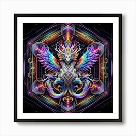 Psychedelic Art 4 Art Print