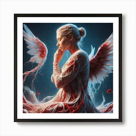 Angel Of Death 1 Art Print