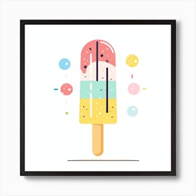 Ice Cream Pop 4 Art Print