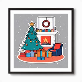 Christmas Tree 61 Art Print