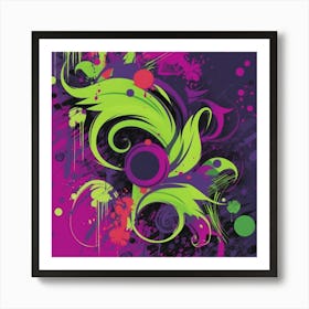 Abstract Painting 63 Art Print