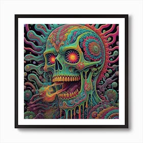 Melody Of Decay 2 Art Print