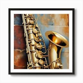 Saxophone Art Print